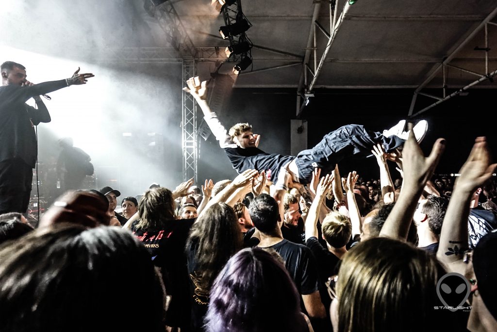 Creature Tour mit The Devil Wears Prada, Landmvrks, Guilt Trip und Like Moths To Flames in der Essigfabrik, Köln